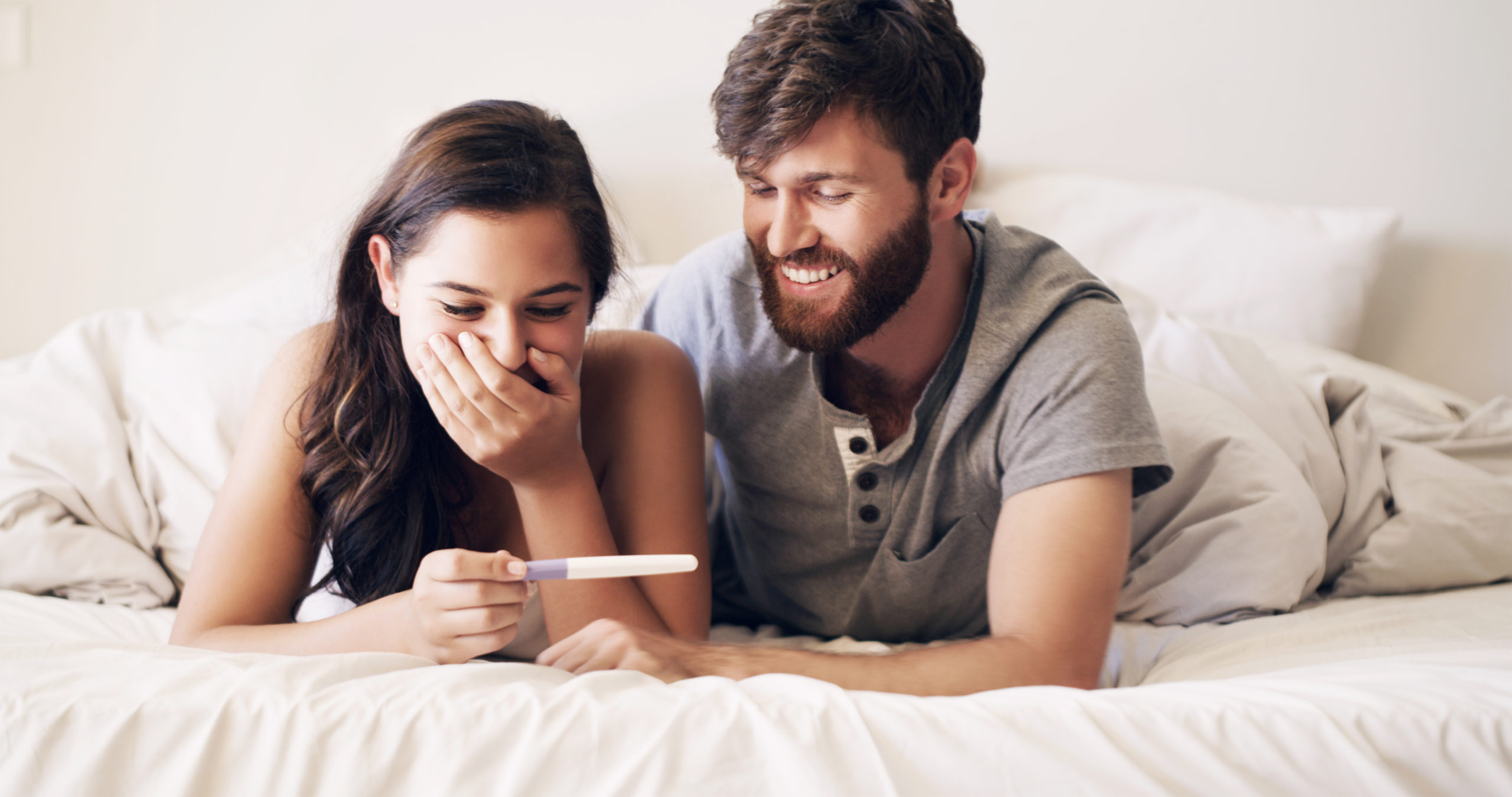 Pregnancy Test Couple