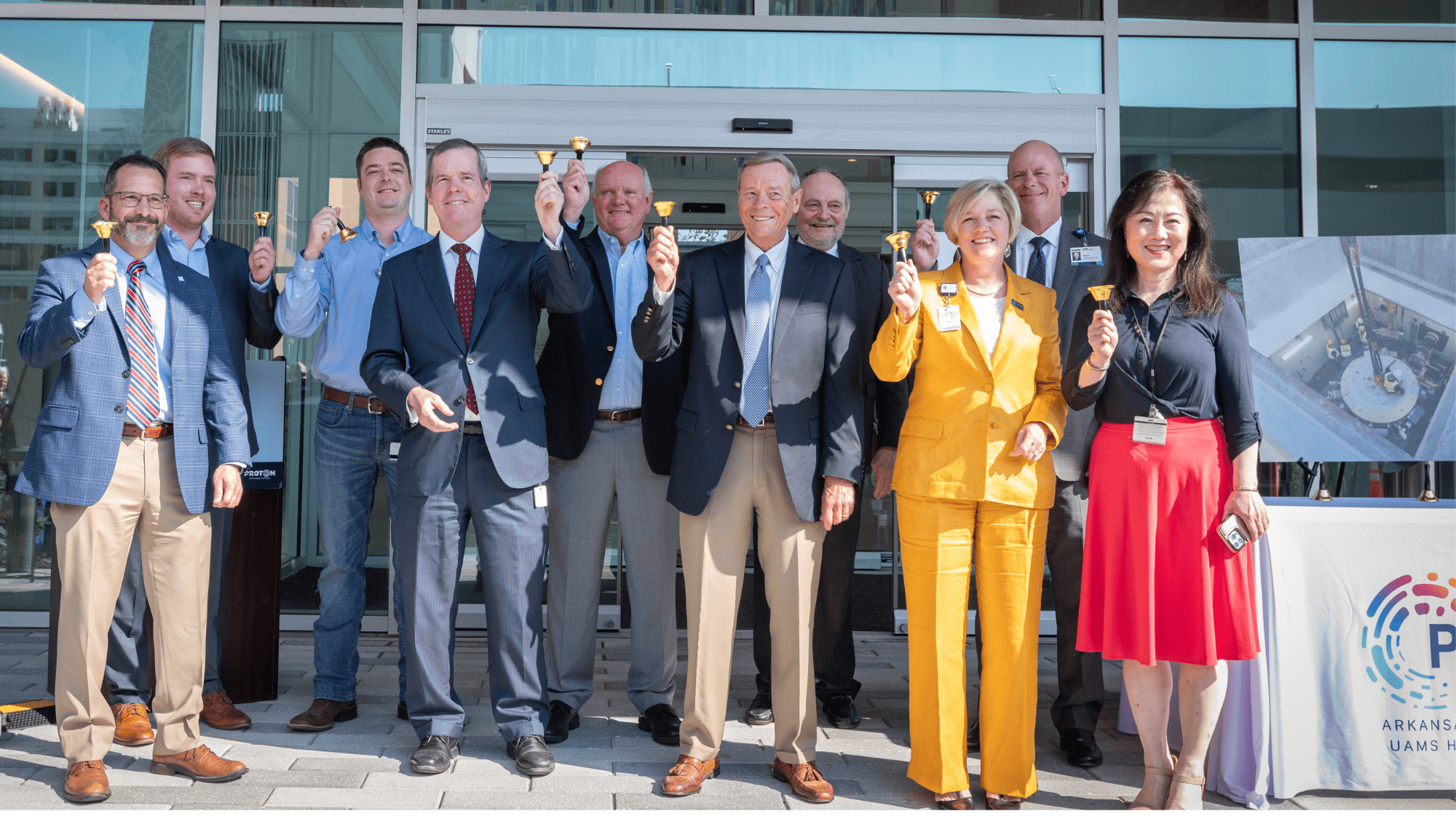 Proton Center Bell Ringing